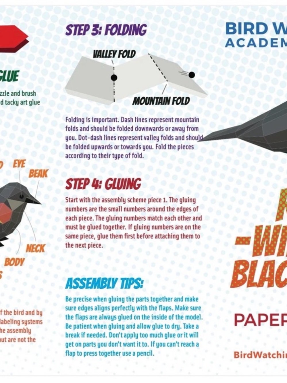 DIY- 3D Paper Craft Model (4pack) - Picture 5 of 15